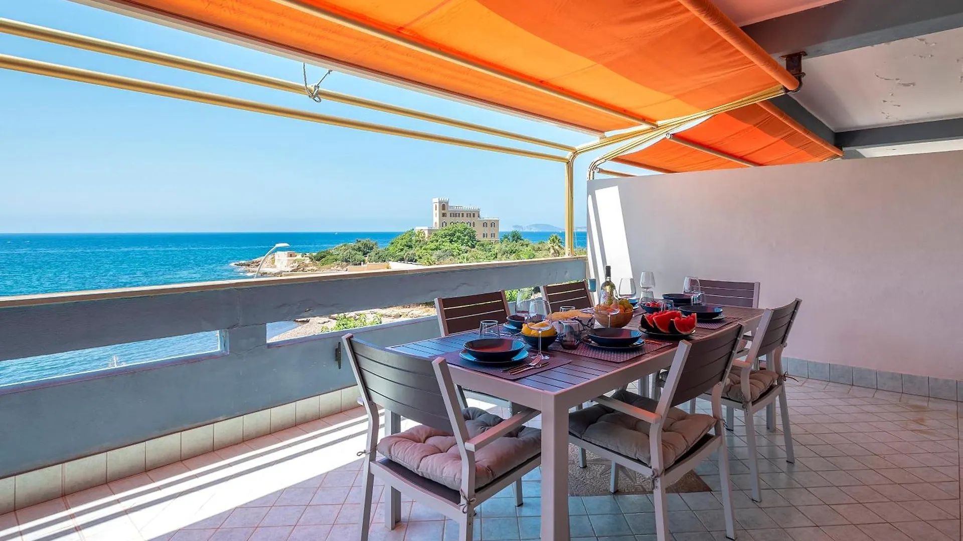 公寓 Valencia Penthouse With Spectacular Beachfront Terraces Wifi, Air Conditioning, Close To Beaches 阿尔盖罗