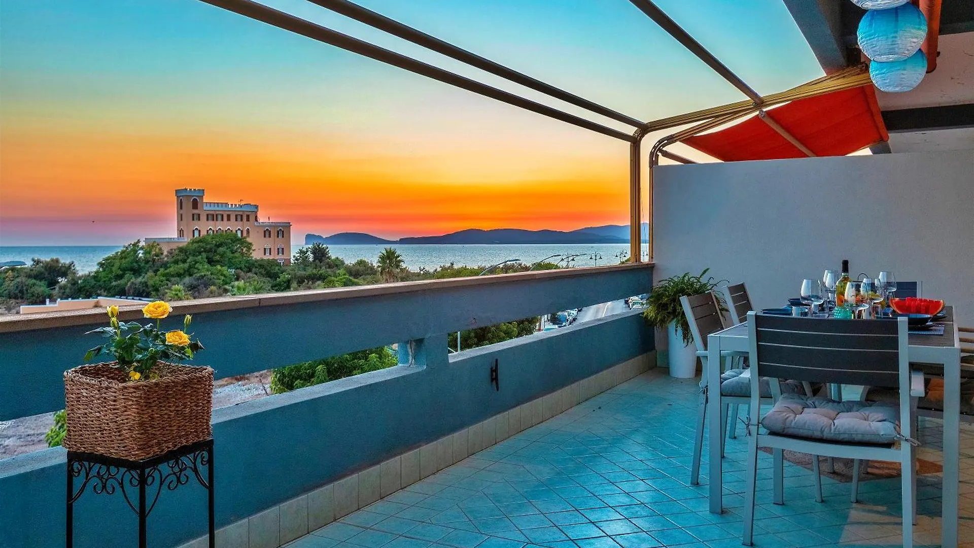 Valencia Penthouse With Spectacular Beachfront Terraces Wifi, Air Conditioning, Close To Beaches 阿尔盖罗 公寓